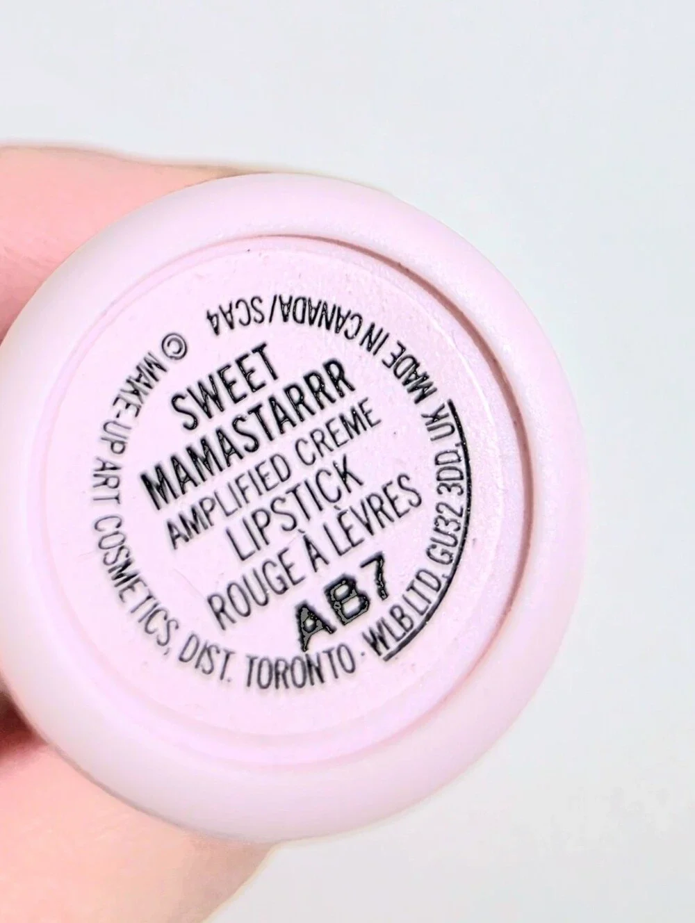 MAC x Patrick Starrr Amplified Creme Lipstick Sweet MamaStarr New LE
